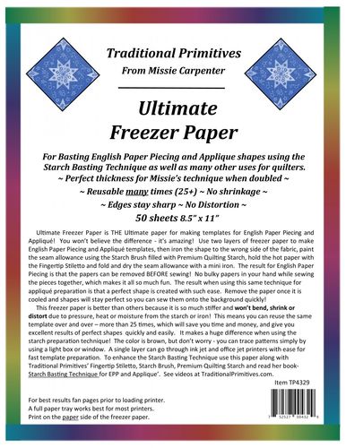Freezer Paper - Ultimate - 40 Blatt