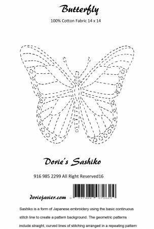 Butterfly Sashiko