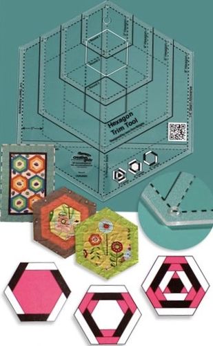 Non -Slip Hexagon Trim Tool Creative Grids