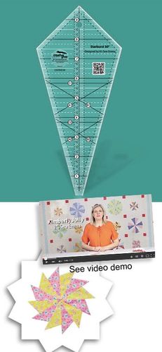 Creative Grids Starburst 30° Triangle Ruler