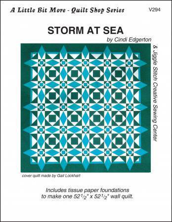 A Little Bit More Storm at Sea Foundation Paper Piecing Anleitung