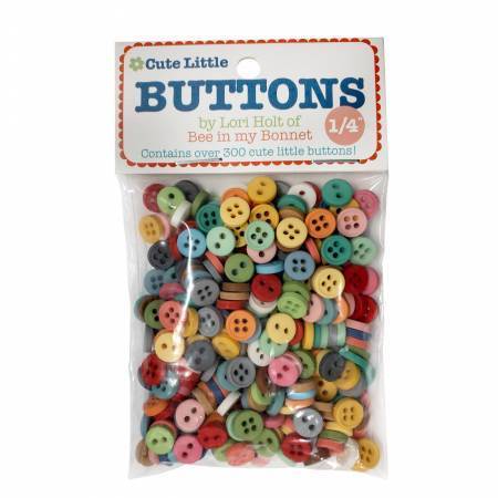 Lori Holt Cute Little Buttons 1/4 Inch 300 Stück