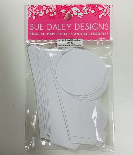 4" Pointe Dresden Papierschablonen Sue Daley Designs