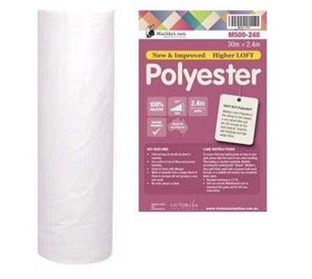 Volumenvlies Matilda's Own Polyester 2,40 m breit