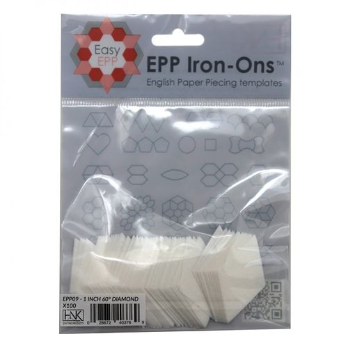 EPP Iron Ons 1 Inch 60° Diamonds