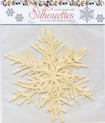 Silhouettes Applique Shapes Edyta Sitar Snowflakes Helles Beige