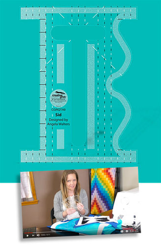 Creative Grids SID by Angela Walters Quiltlineal