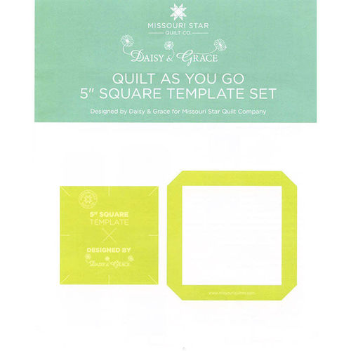 Quilt As You Go 5 Inch Square Template Set Missouri Star