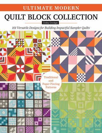 Buch Ultimate Modern Quilt Block Collection 113 Block Designs Traditionell und Paper Piecing Pattern