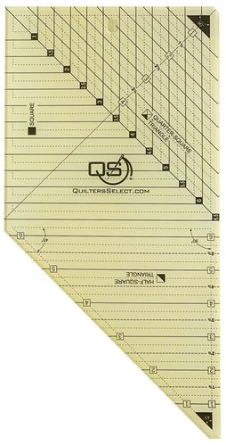 Quilters Select 3 in 1 Half -Square Combo Ruler