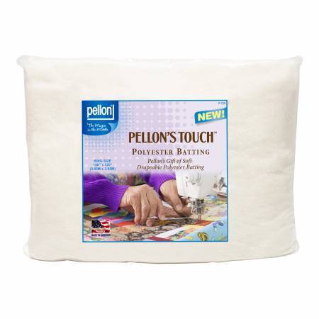 Pellon  Quilters Touch Polyester Batting 120 x 120 Inch