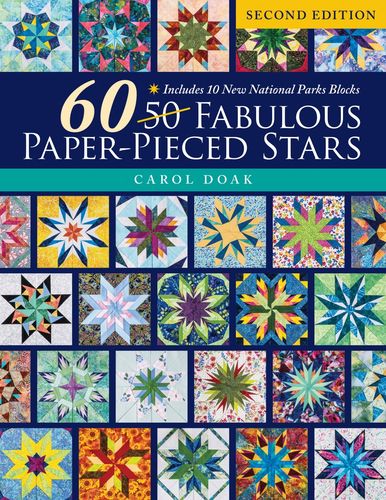 Buch 60 Fabulous Paper Pieced Stars Second Edition Carol Doak