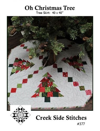 Anleitung Oh Christmas Tree Tree Skirt 40 x 40 Inch
