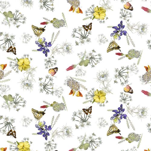 Tina's Wildflowers Clotheworks Blumen und Schmetterlinge