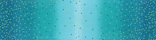 Best Ombre Confeti Turquoise Moda Verlaufsstoff Metallic